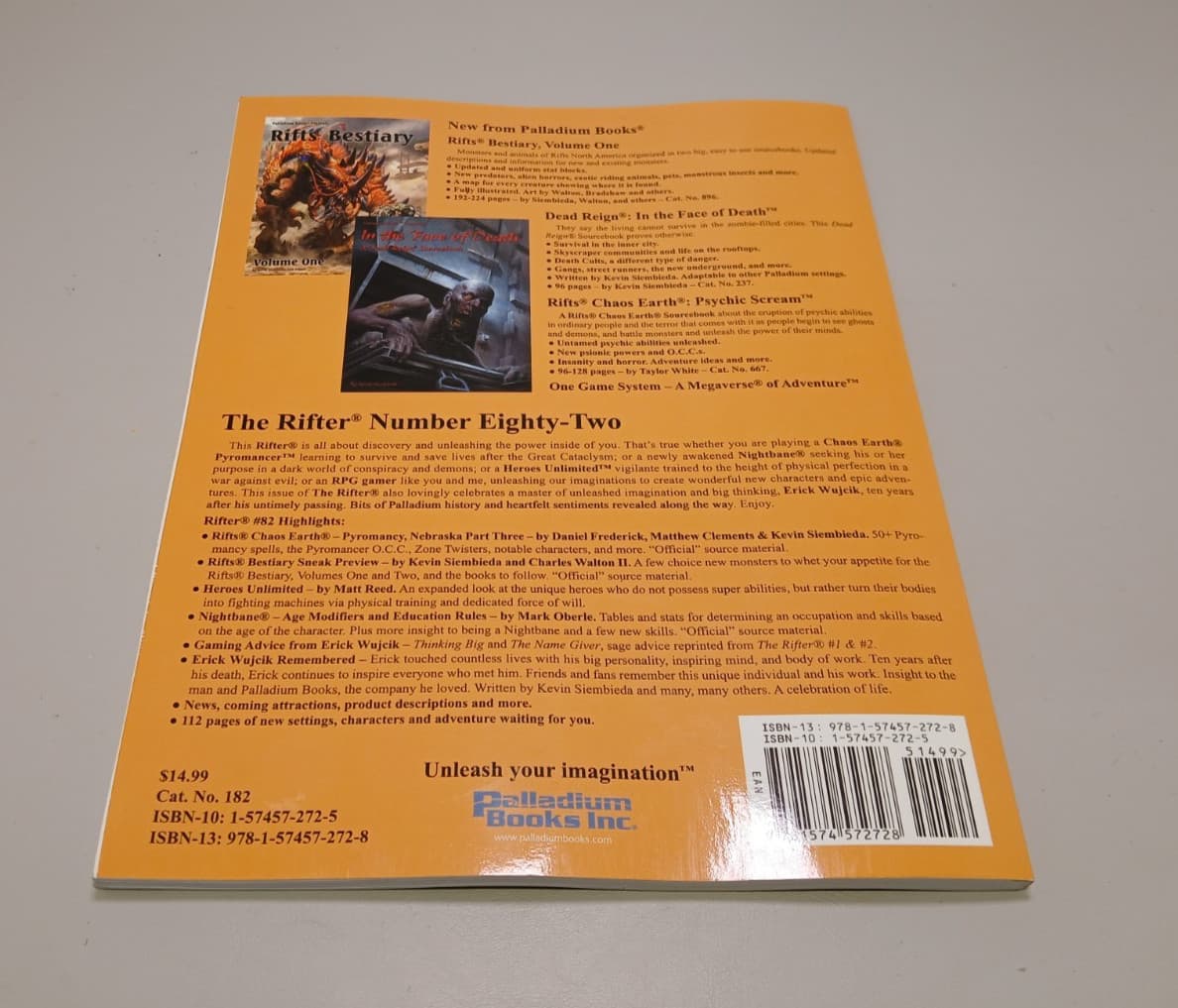 The Rifter Lot Your Guide To The Megaverse Palladium Books 4