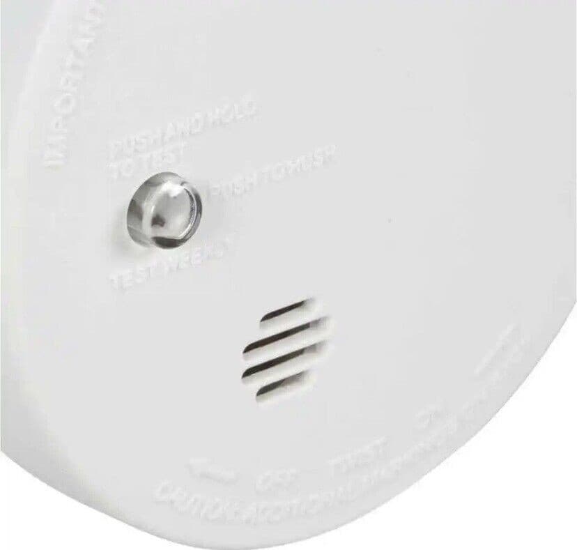 6 Pack Ionization Smoke Detector W/9V Battery Fire Alarm Home Safety Sensor 6