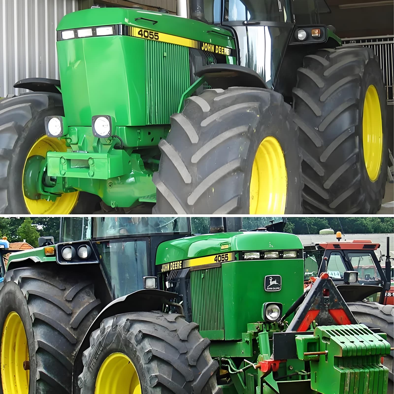 RE306510 For John Deere Tractor 50-55 Series + LED Hood Light Conversion Kit 6