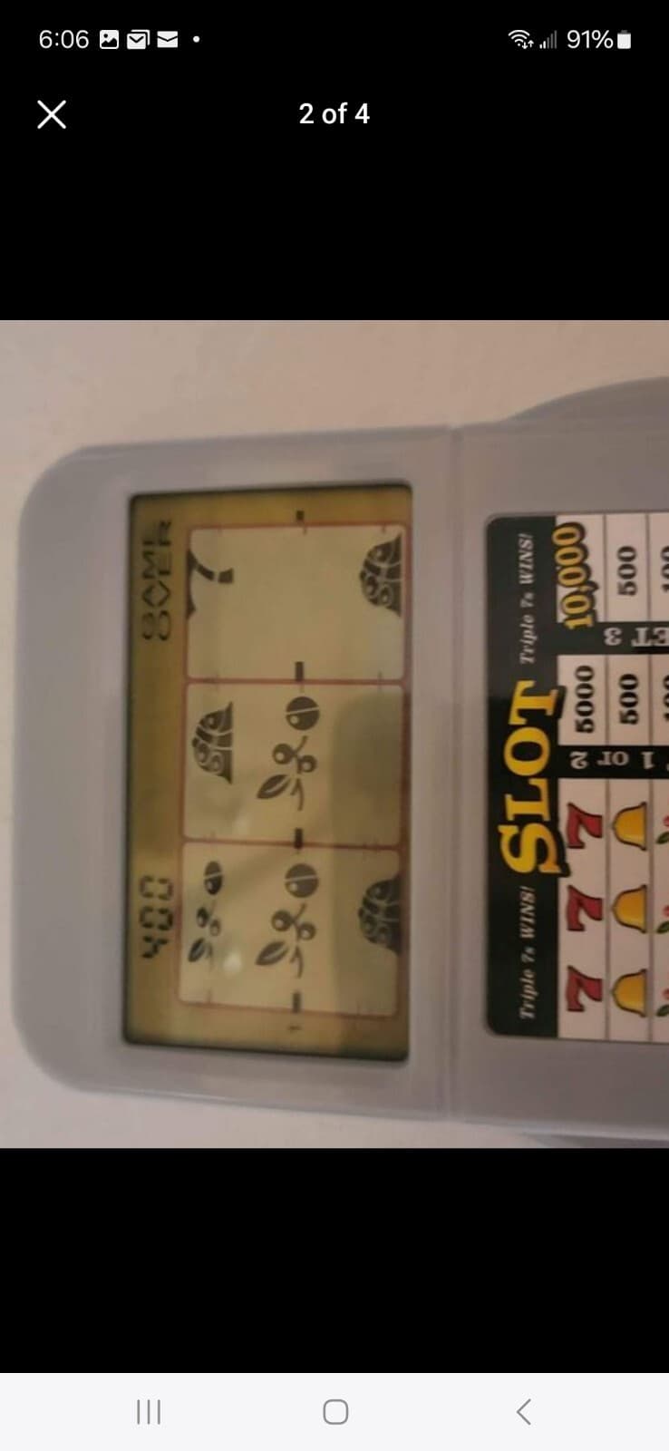 Mega Screen Triple 7’s Slot Machine Handheld Game Electronic Classic Collection  2