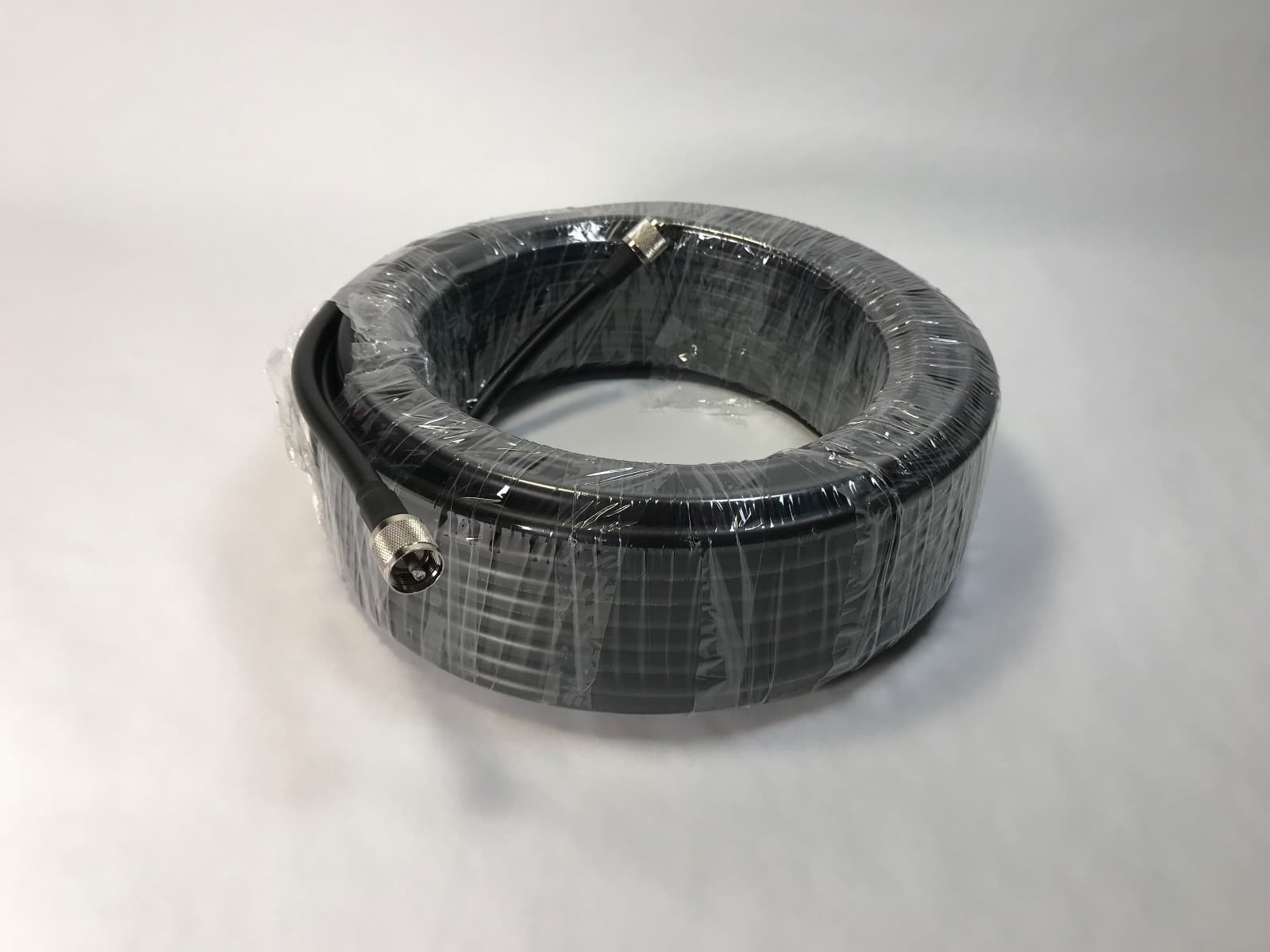 FAST SHIP! 100FT LMR400 COAX COAXIAL ULTRA LOW LOSS CABLE w/ MALE PL-259 CB HAM 2