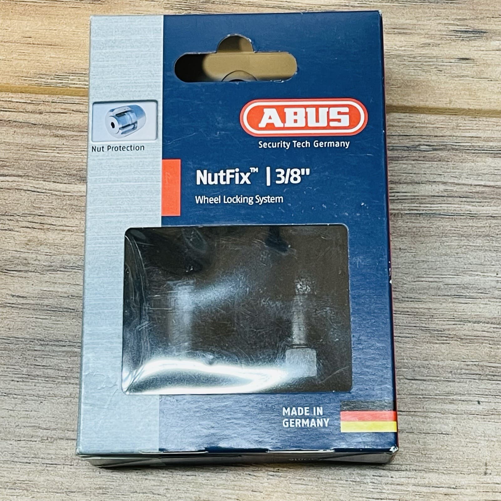 ABUS NutFix 3/8 Solid Axle Locking Nut SINGLE