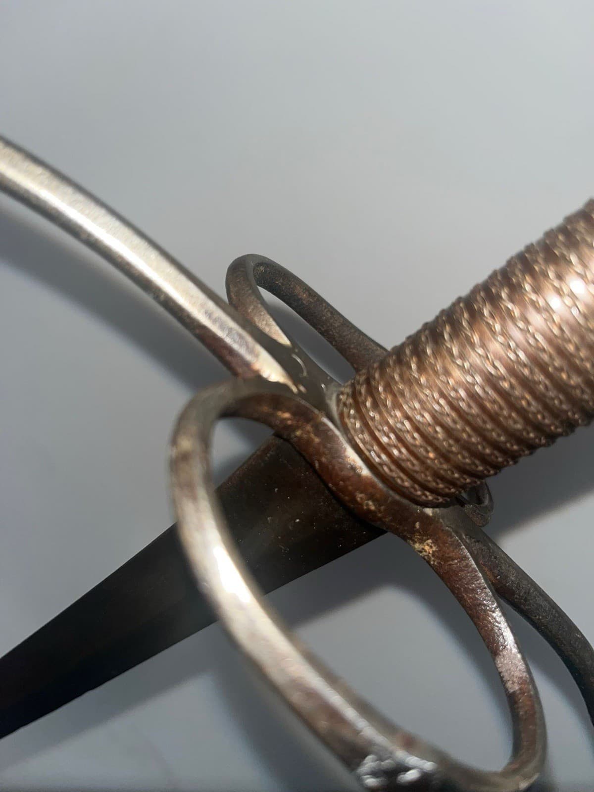 antique Fine German Or Italian Hand And Half Sword XVI Century Medieval Knight 4