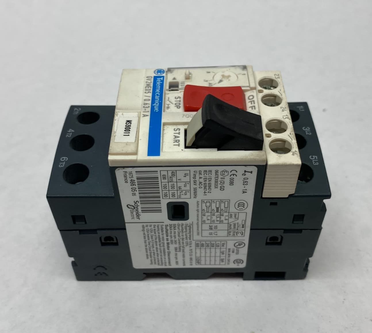 Schneider Electric Telemecanique GV2ME05 TeSys Deca Manual Starter and Protector 5