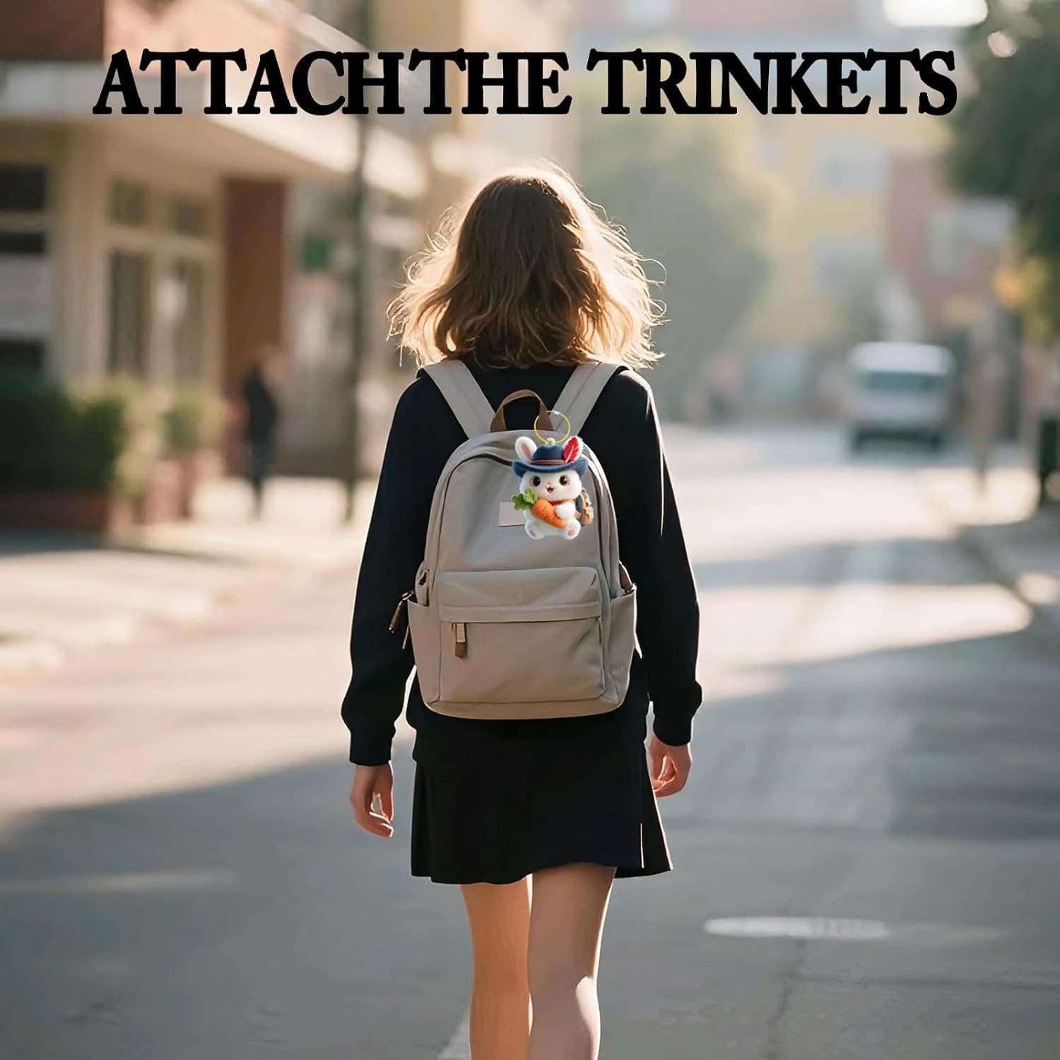 16Pcs Wire Keychain Cable 6 Inch Stainless Steel Large Key Rings 2mm Key Chains 5