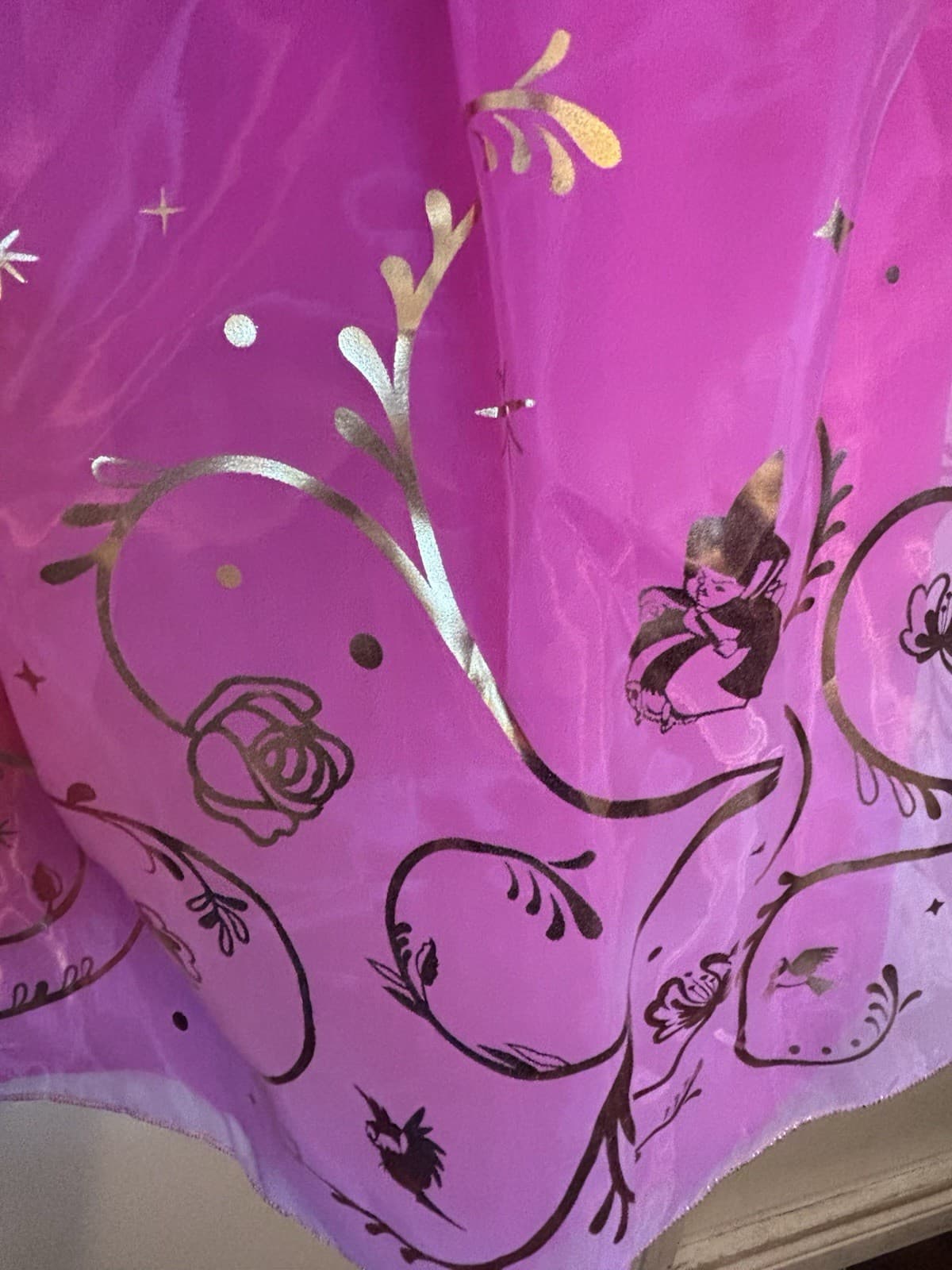 Disney Store Designer Collection Girls Aurora Dress 11/12 NWT Princess Costume 2