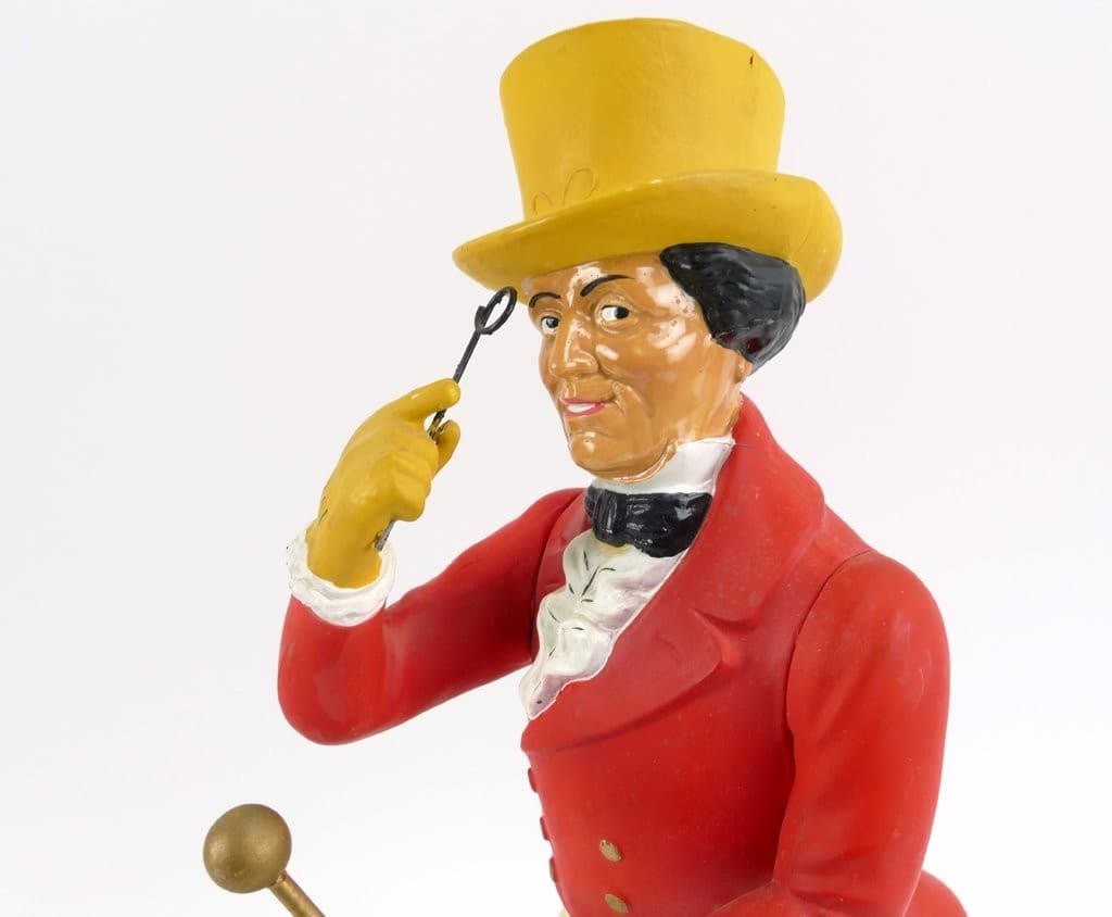 Rare Vintage Johnnie Walker Scotch Whisky 16 Inch Plastic Statuette Barware 2