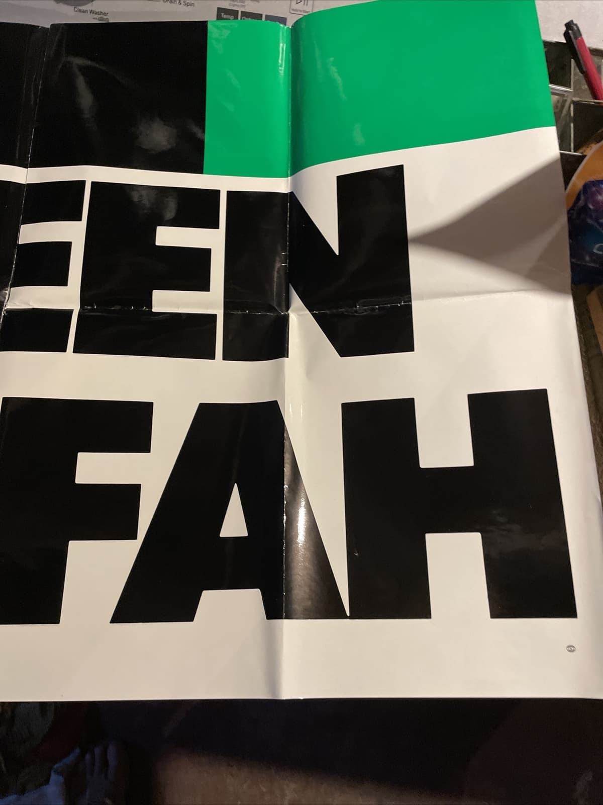 Queen Latifah Ultra Rare Color Scheme Original  Promo Press Poster 36x24 Rare 5