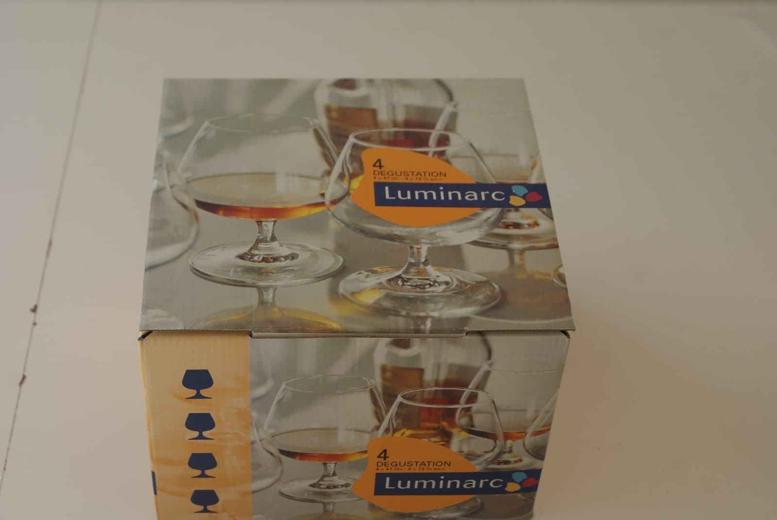Luminarc Degustation Brandy Glasses Box of 4 L#877 2