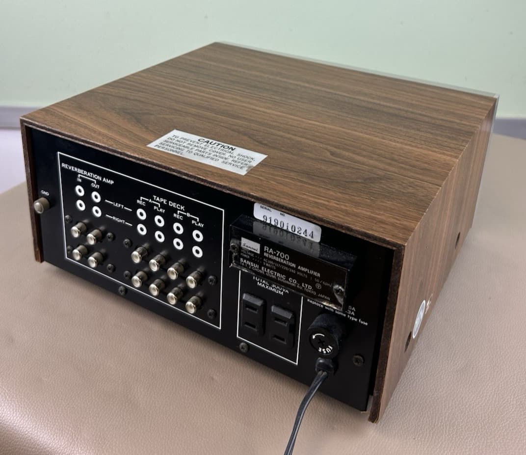 SANSUI RA-700 REVERB AMPLIFIER  6