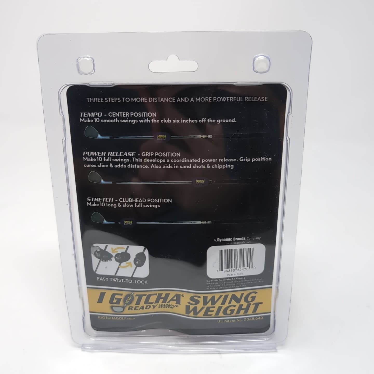 IGotcha Ready Warm Up System Red (6oz) Golf Club Weight Practice / Training 2