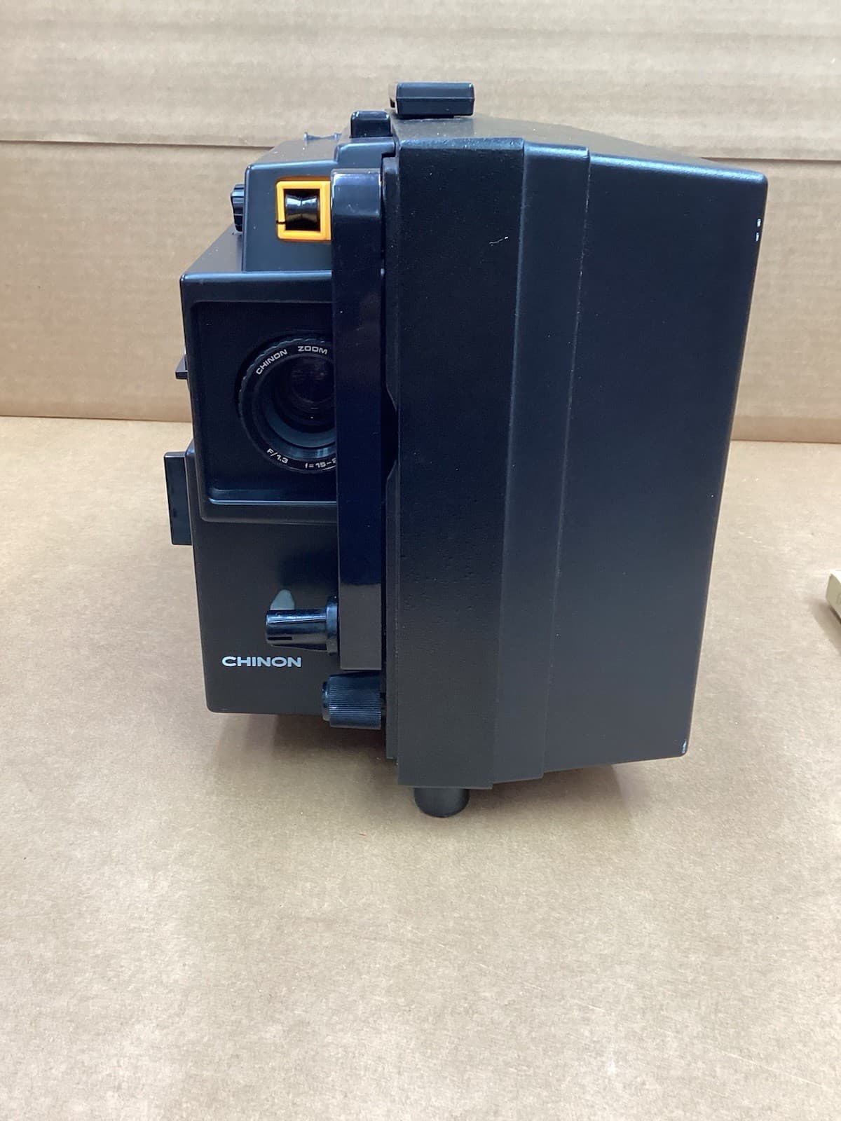 Chinon Sound 7800 Twin Track Magnetic 8MM Projector Vtg Turns On Spins 1 Reel 6