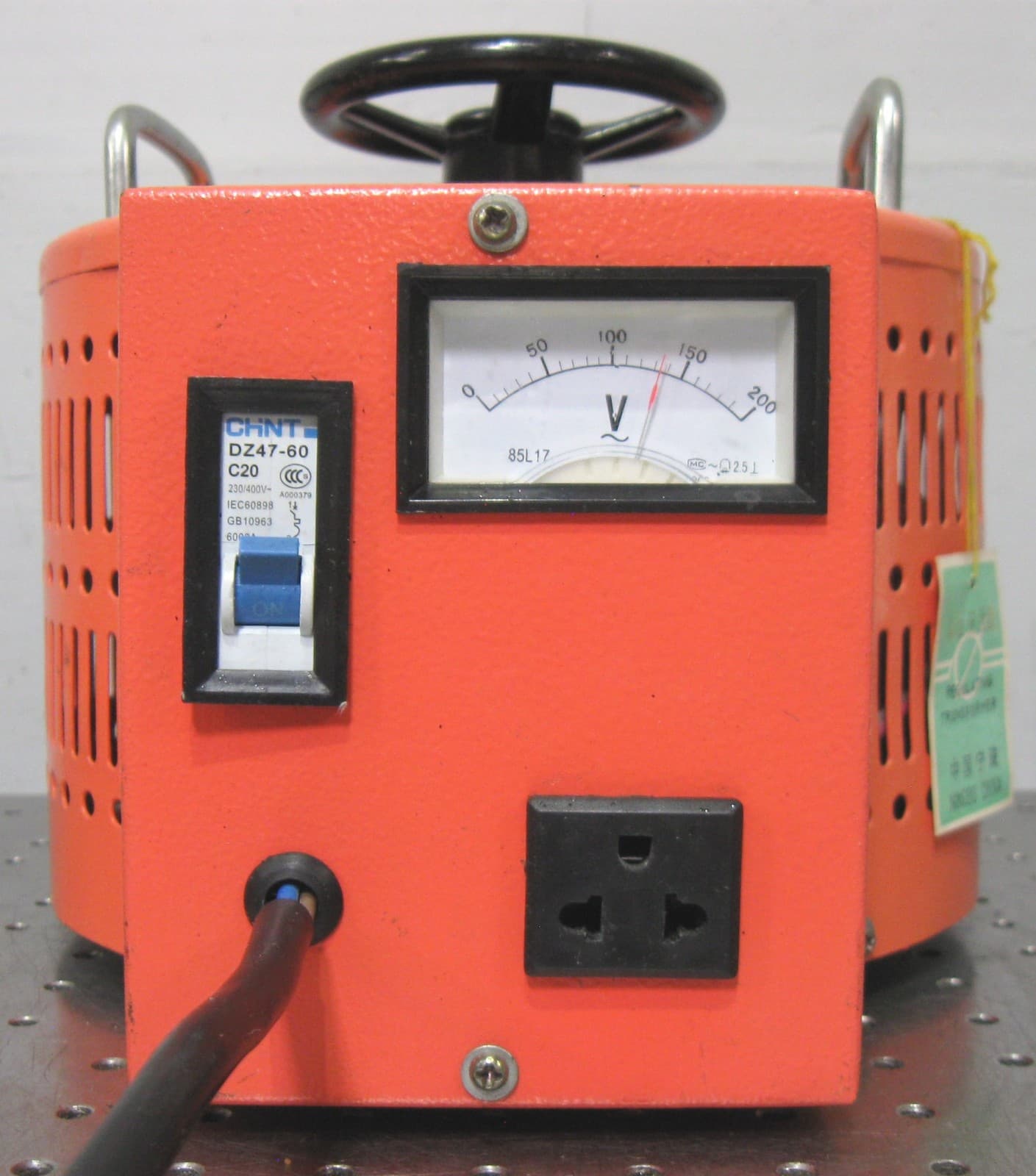 C199532 TDGC2J-3 Metered Variable Transformer Autotransformer 0-140VAC 20A 3KVA 2