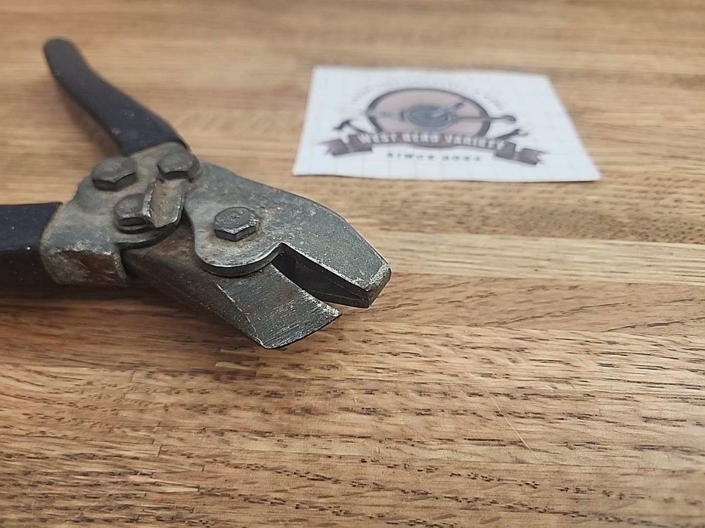 Rusty - MALCO Hand Notcher N-1 HVAC Sheet Metal Made in USA Blue 4