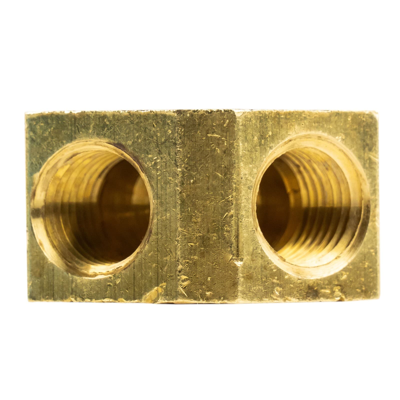 Brass Y Splitter 1/4" MNPT x 1/4" FNPT Fitting Gas .25" x .25" WYE Fitting 2
