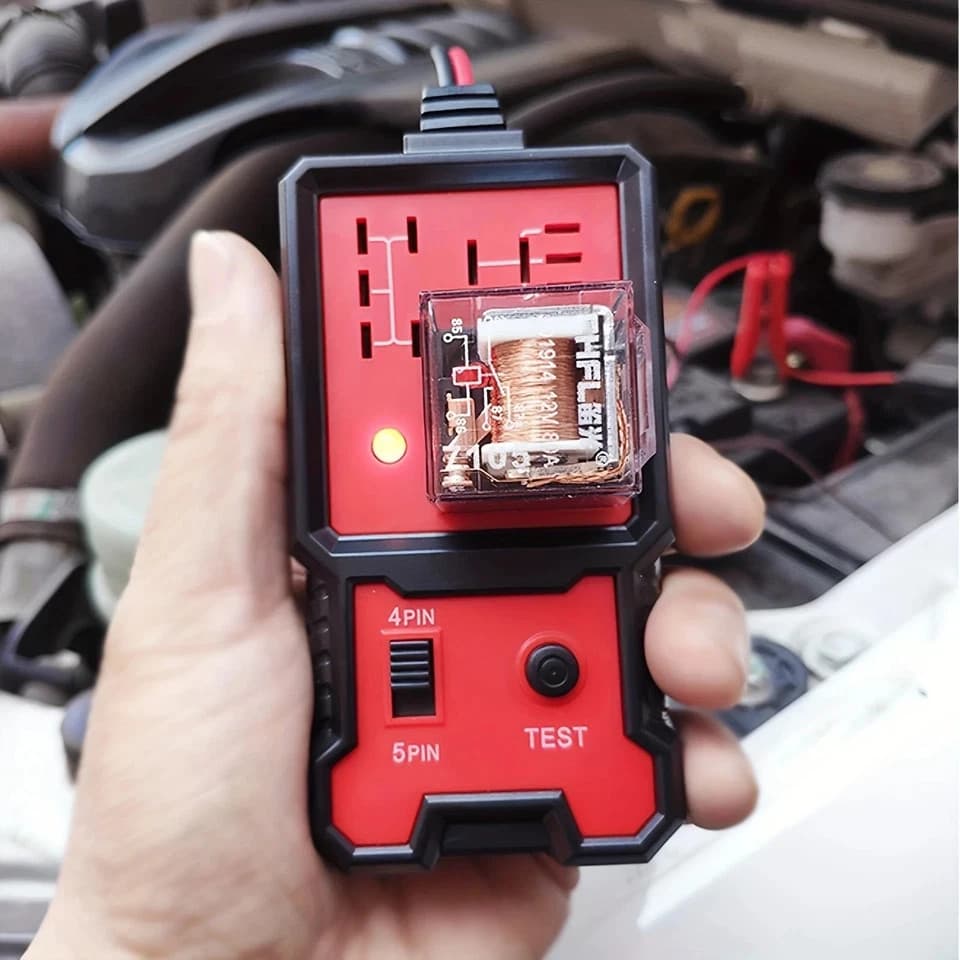 Newly-Arrived Handheld 12V Auto Relay Tester: 4 & 5 Pin Diagnostic Tool from USA 3