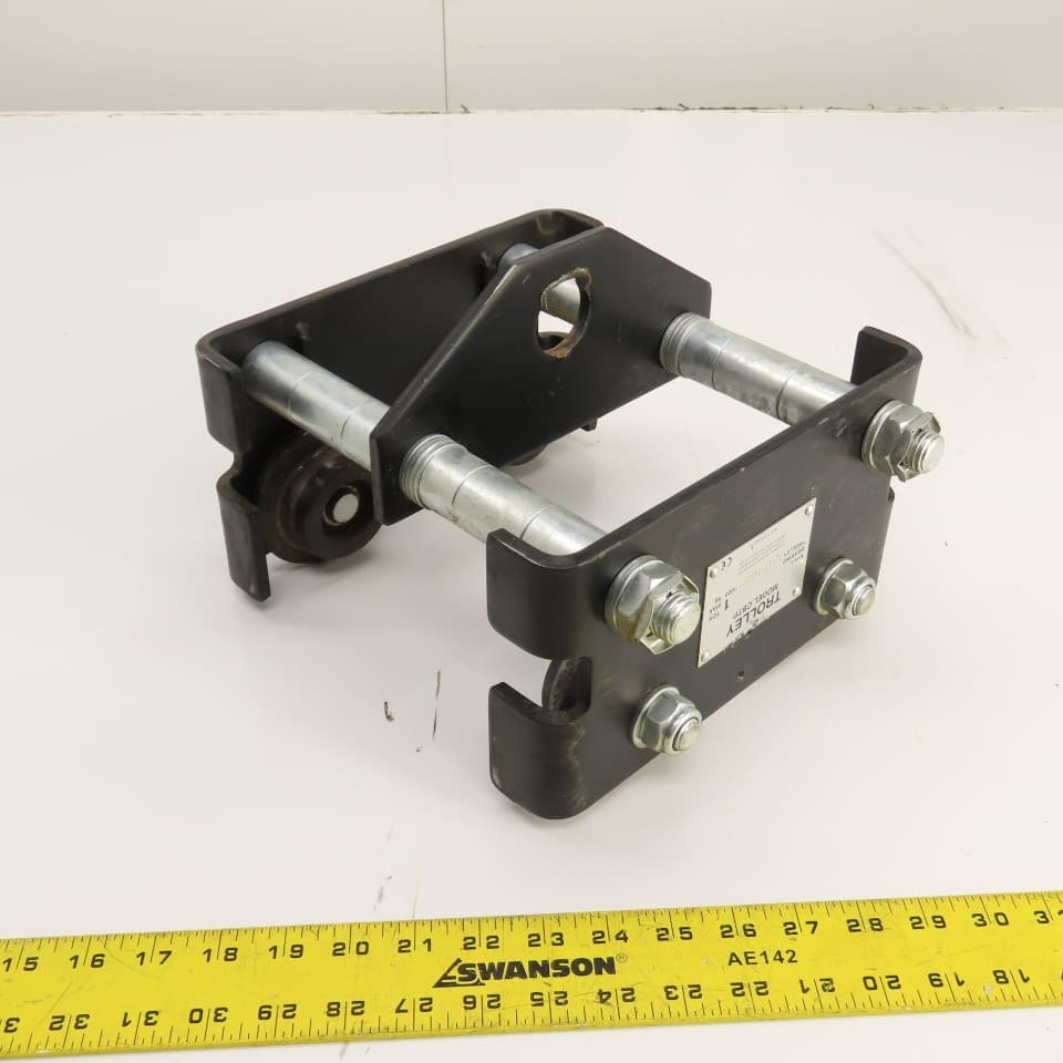 CM Model CBTP 1-Ton 2000LB Ball Bearing Trolley 2" To 8' Flanges