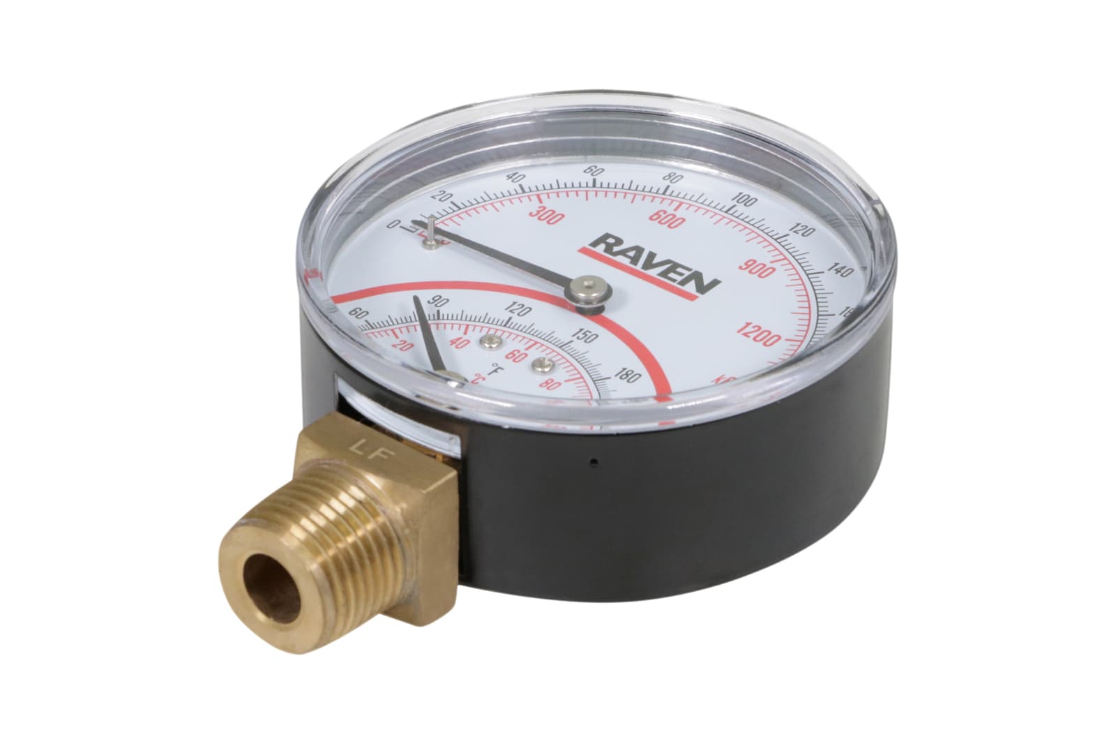 3" Pressure & Temperature Gauge 2