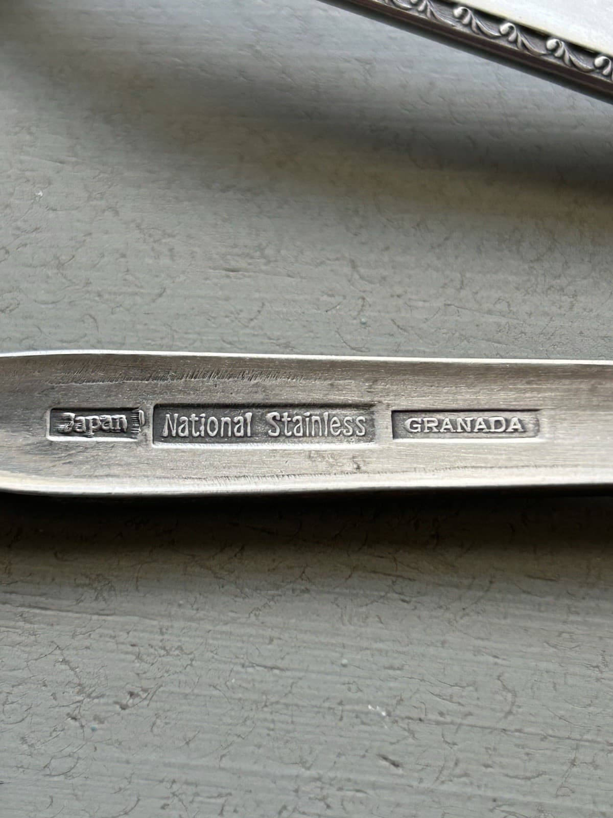 VTG Granada Rose Stainless Steel Lot of 12 Japan MCM Flatware Silverware NEW 4