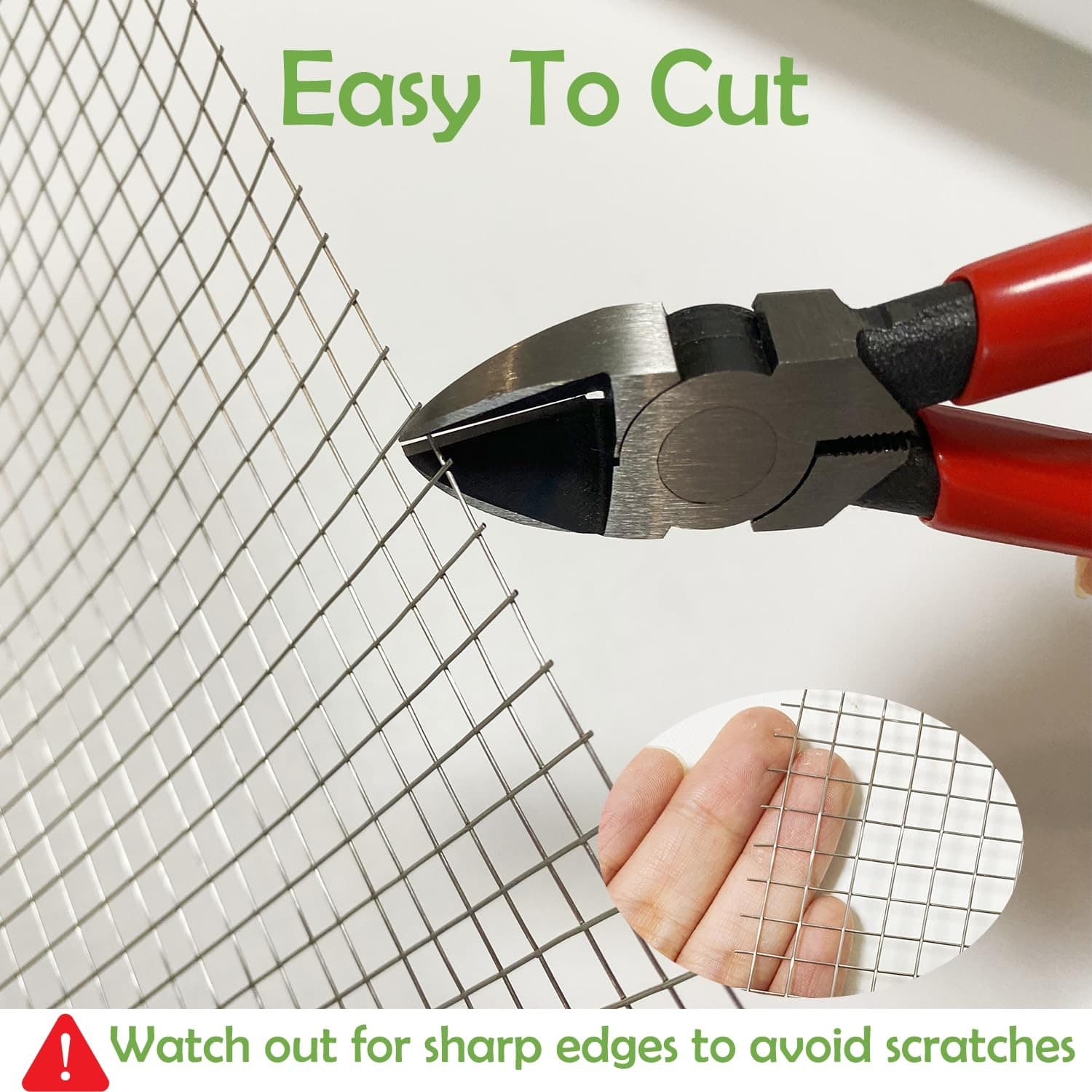 Stainless Steel Welded Wire Mesh 1/4 Inch Hole Completely Welded，2 Pack 12 X ... 6