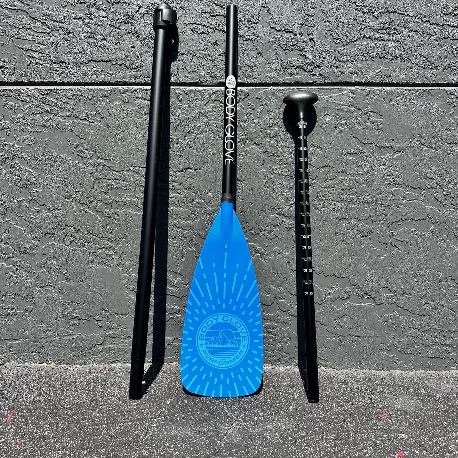 3-Piece Adjustable SUP Paddle –Lightweight, Floating Aluminum Shaft (Body Glove) 3