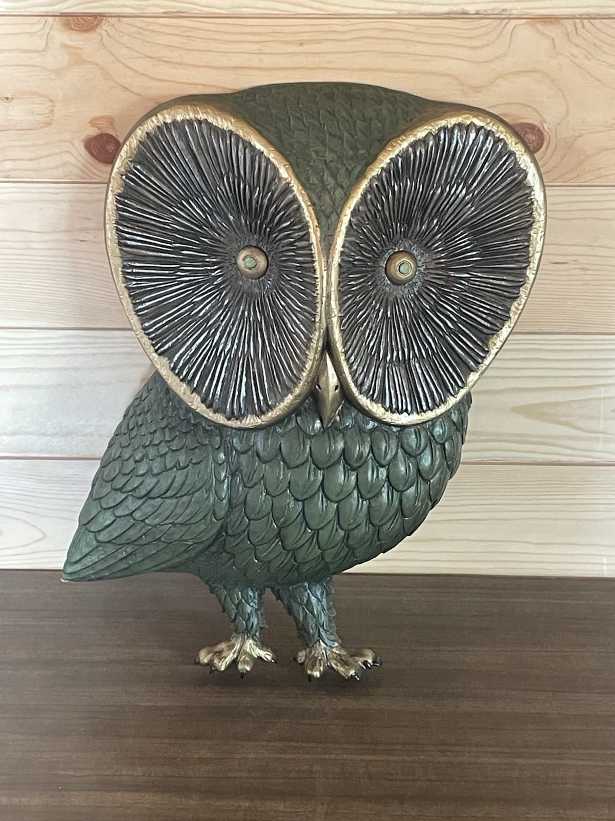 Vintage 1967 Burwood Mid-Century Wall Art Owl #4533 - Made In USA 2