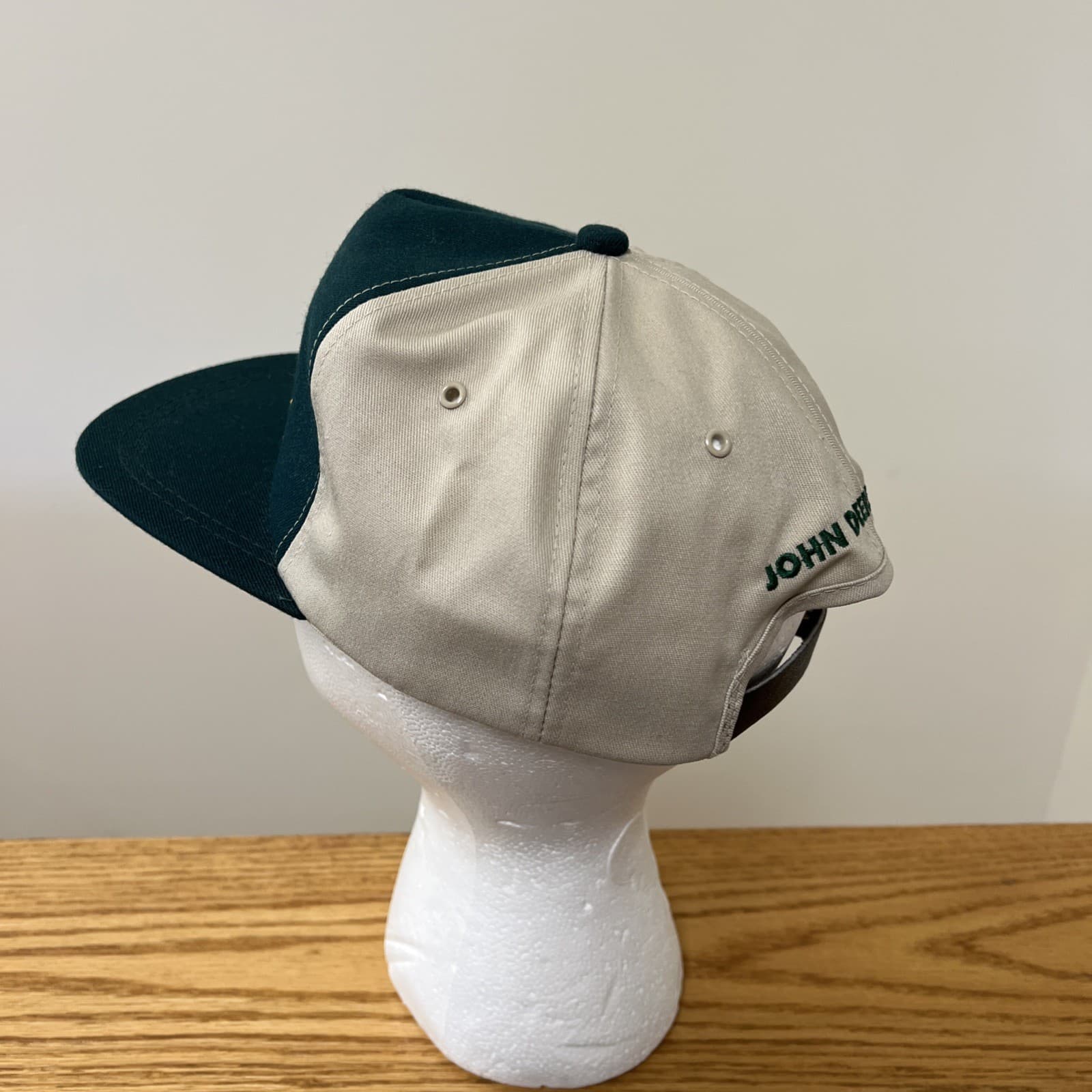 Vtg John Deere "Bringing it Home" 1994 Lawn Mower Cap Green Trucker Hat USA Made 4