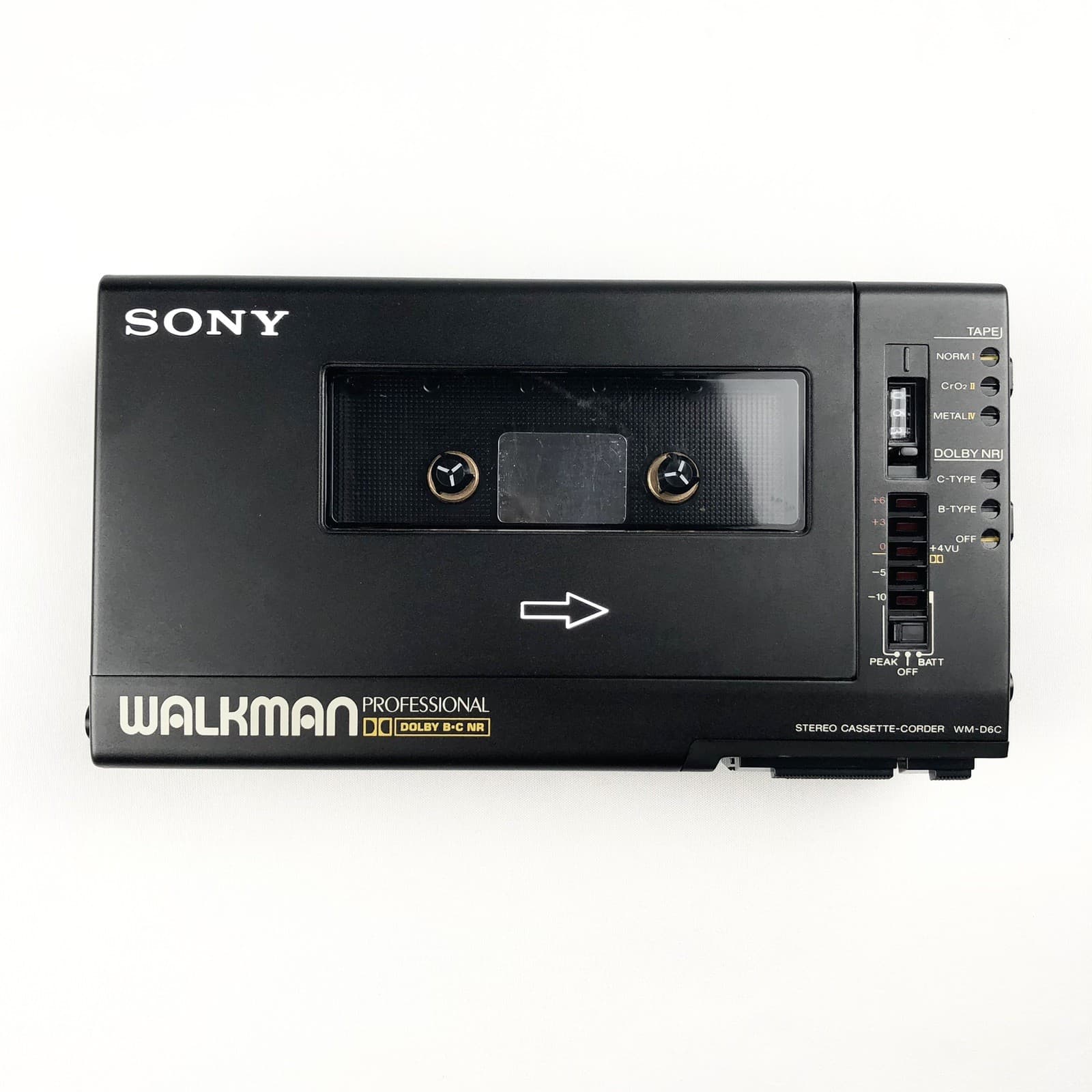 1980s Sony WM-D6C Walkman Professional Cassette Player w/Case 2