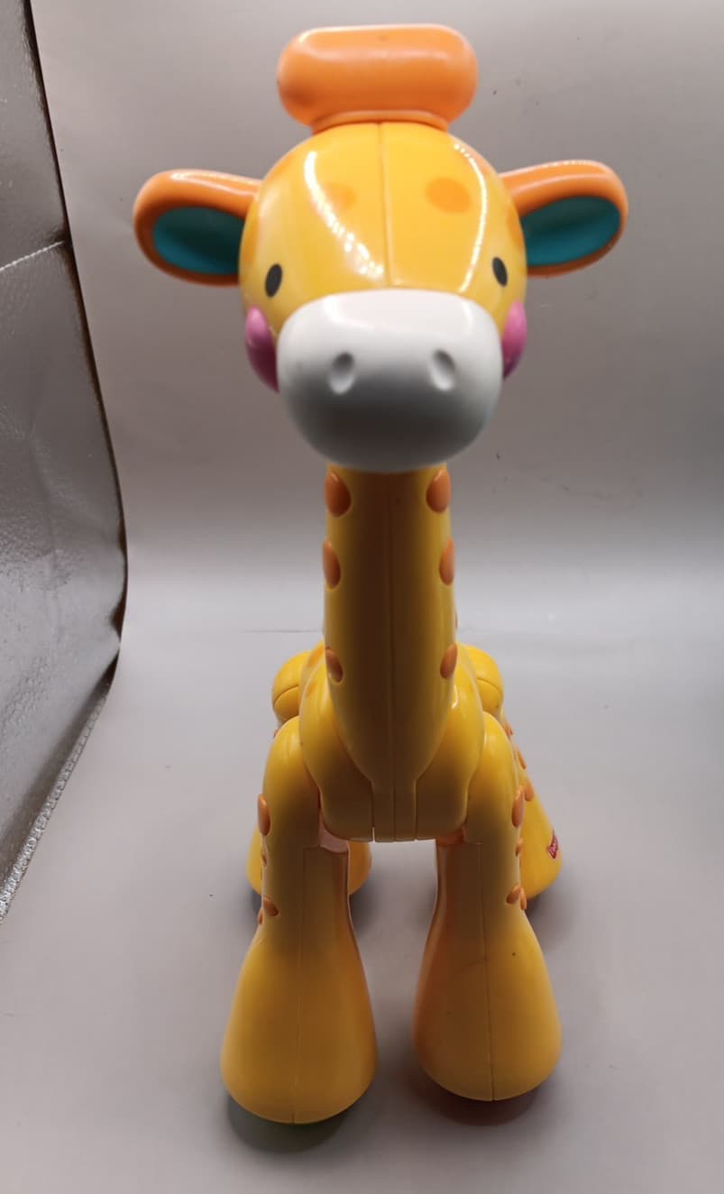 Fisher Price Amazing Animals Set 4 Giraffe Monkey Bear Hippo Clicker Sensory 6