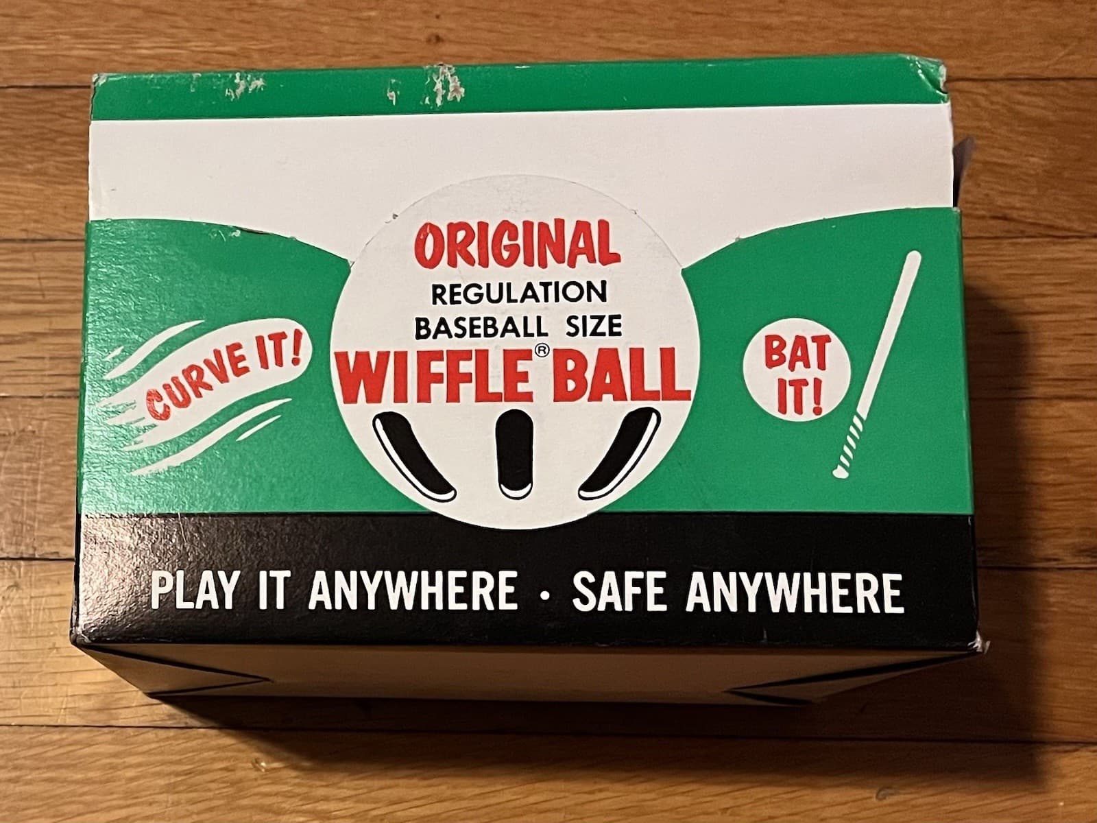 VINAGE Wiffle Ball Counter Display Mike Scott Full Case 12 Pack 80s 4