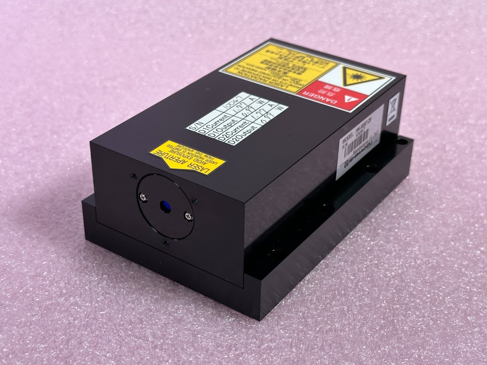 2021 SHIMADZU HK-9557-29 OPTICAL LASER MODULE