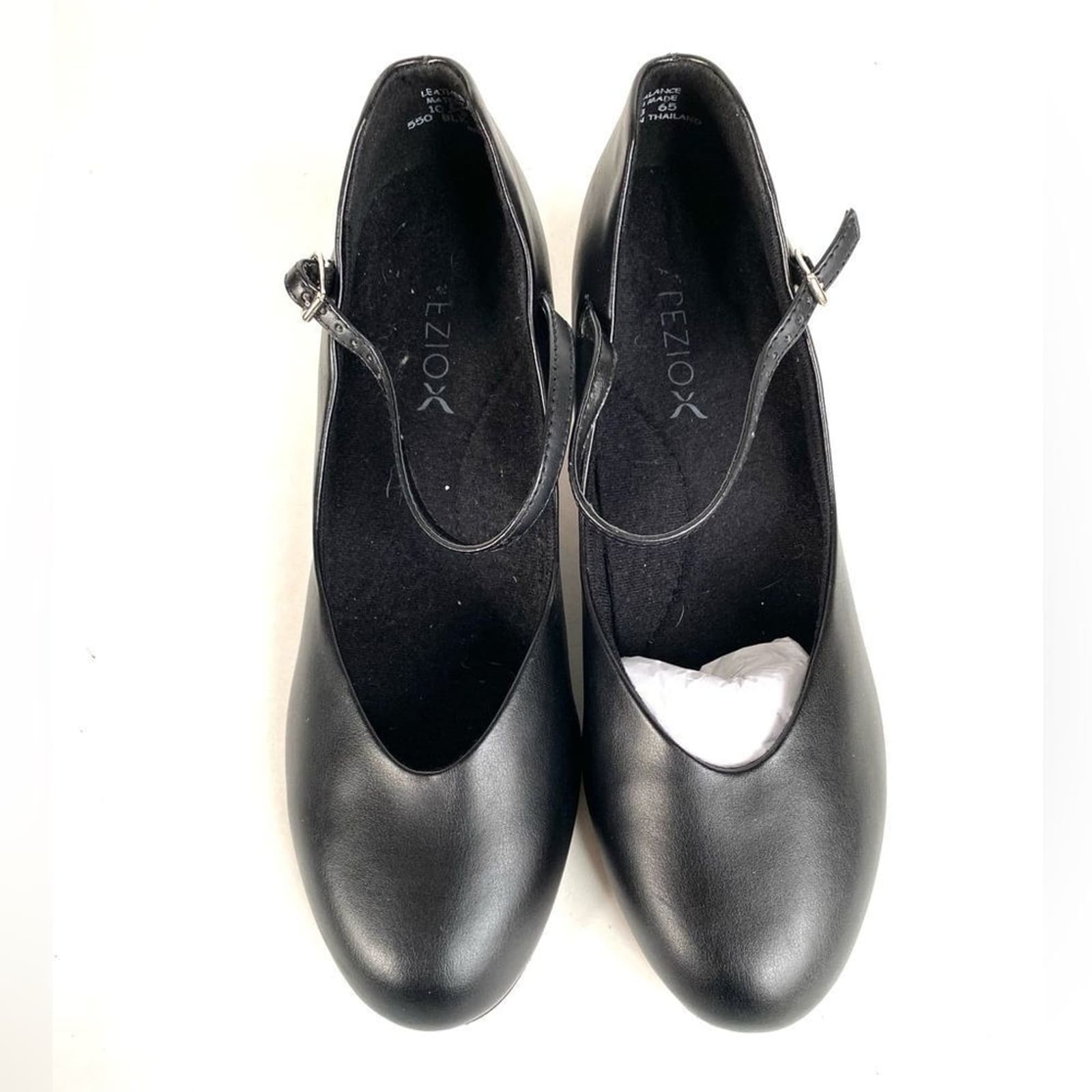 Capezio Footlight Character Mary Jane Dance Shoes 10.5 W 5