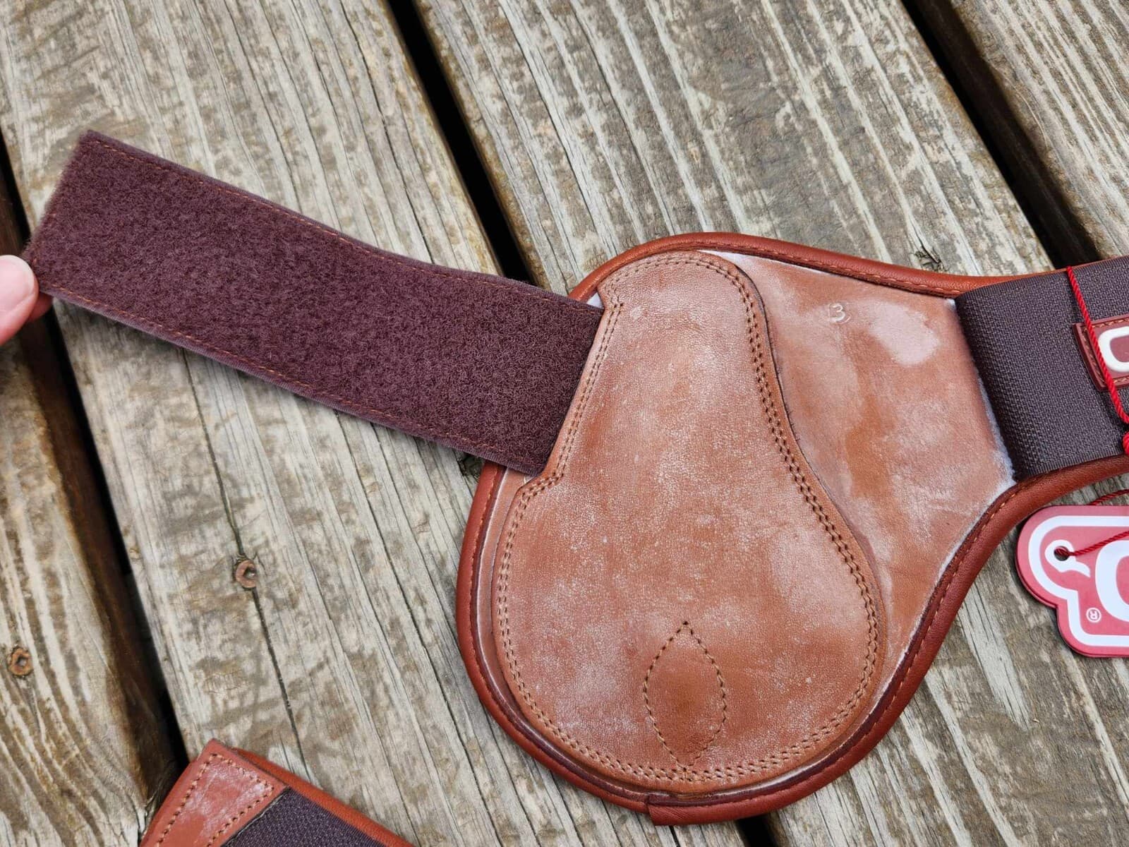 CWD Double-Lock VeIcro Equitation Fetlock Boots -Neoprene Lined- Sz 3 (Full)-NWT 3