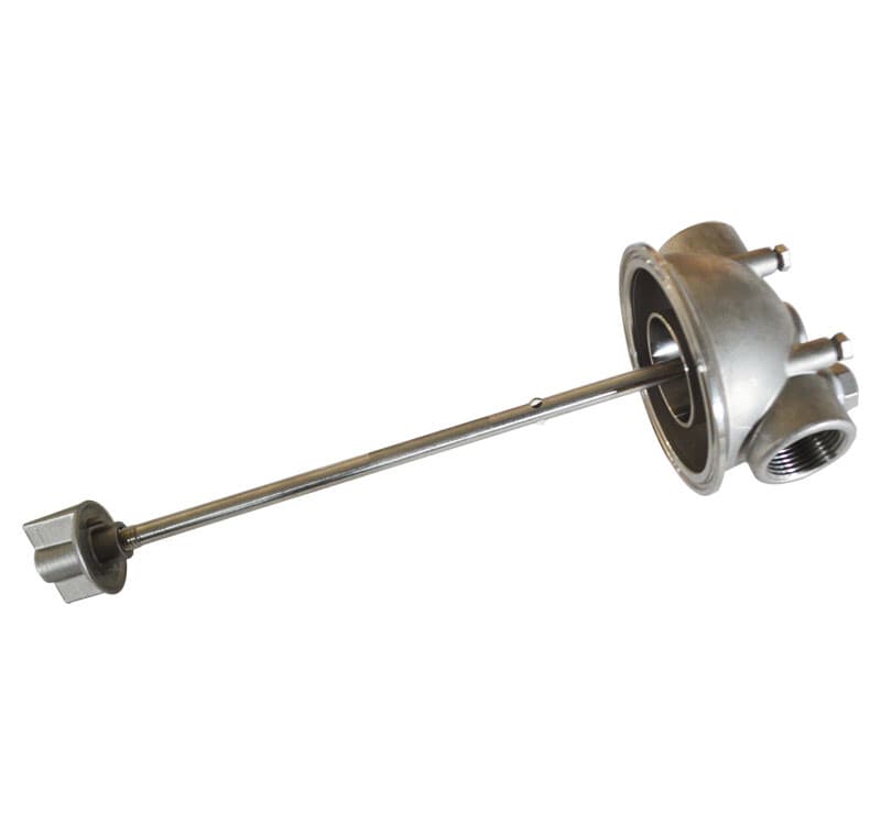 Stainless Steel Filter Housing for 10"L Cartridges with Bracket 3/4"NPT 145psi 6