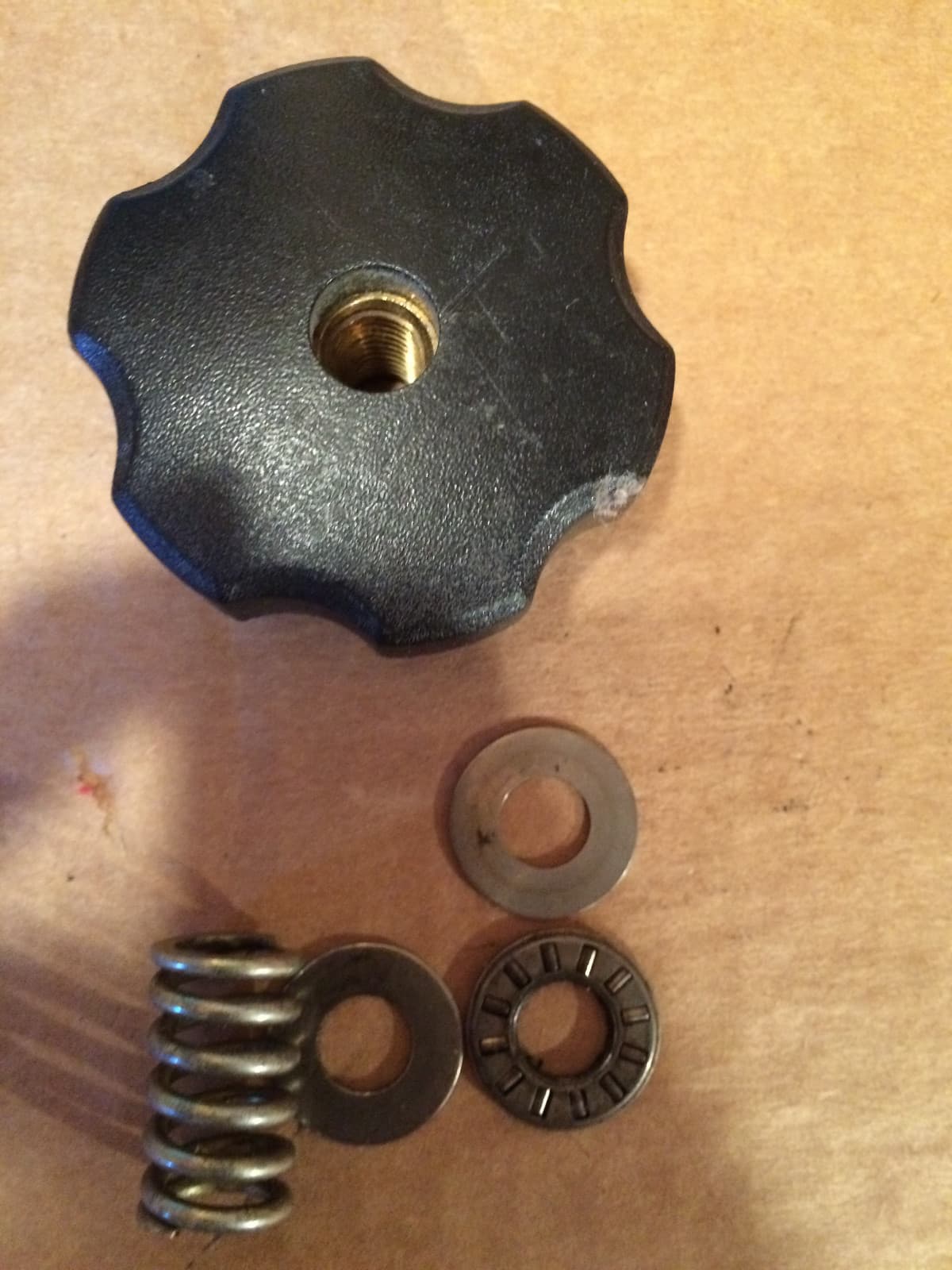 Nordic Track Skier  Upper Arm Resistance Tension Knob Spring Washers