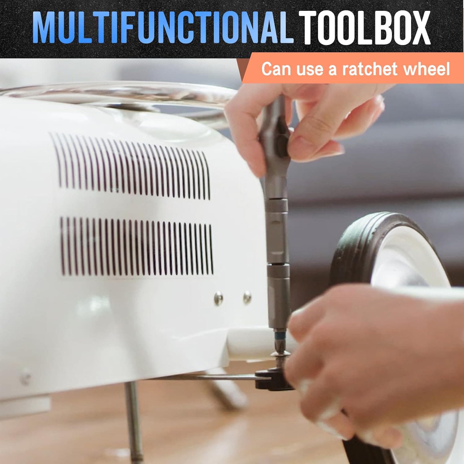 24 in 1 Magnetic Screwdriver Set, DIY Ratchet Screwdriver Set, Multi Bit Magneti 5