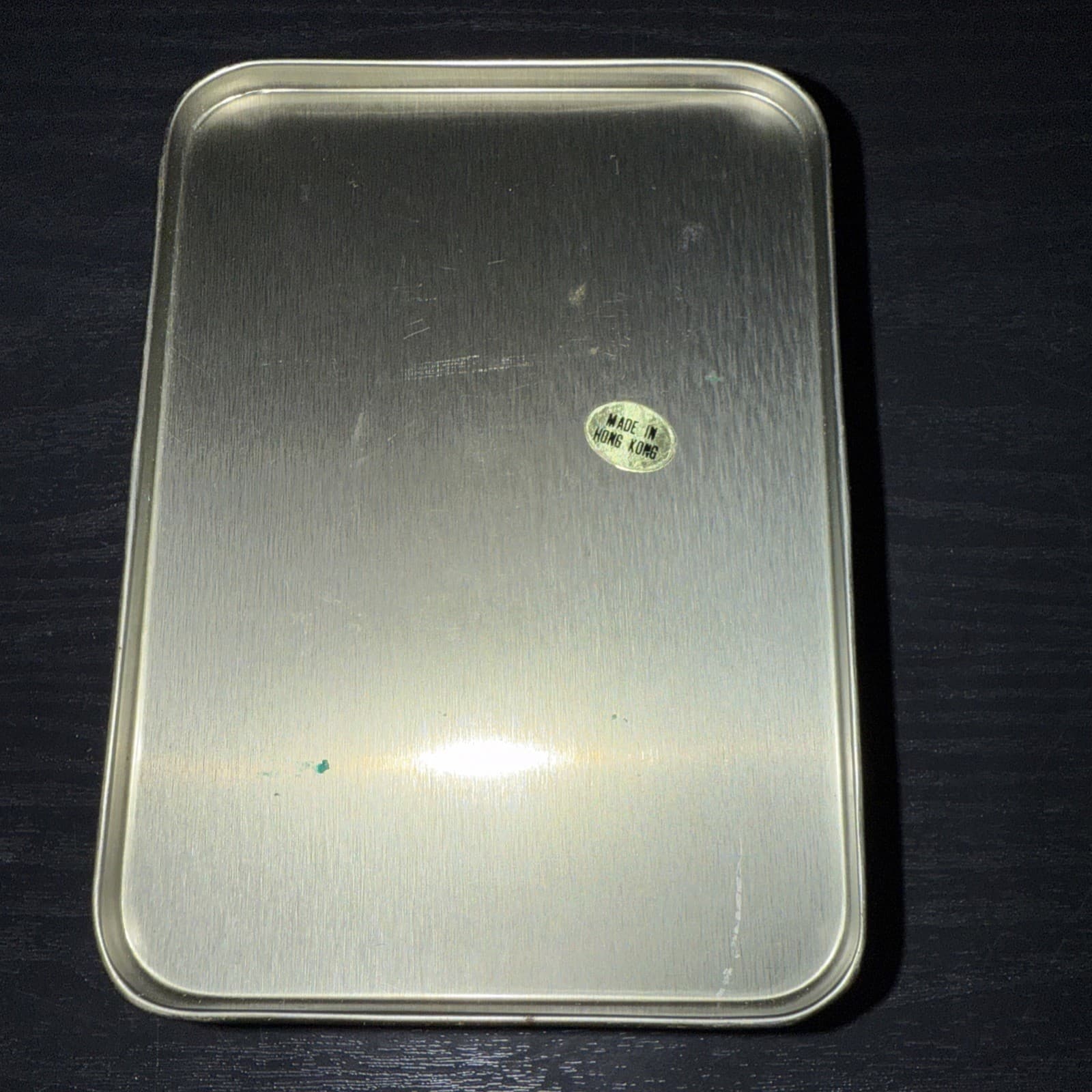 Vintage Coca-Cola “At Soda Fountains 5 Cents” Brown Tin With Hinged Lid 6