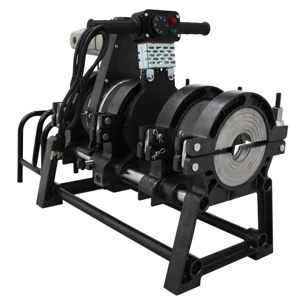 2.48-6.30" Manual Pipe Fusion Welder Machine Pipe Welding Machine 4 Clamps 110V 6
