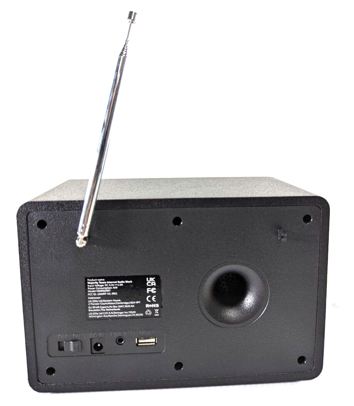 Majority Touro Internet Radio with WiFi and AM/FM  DSP Speaker Black 4