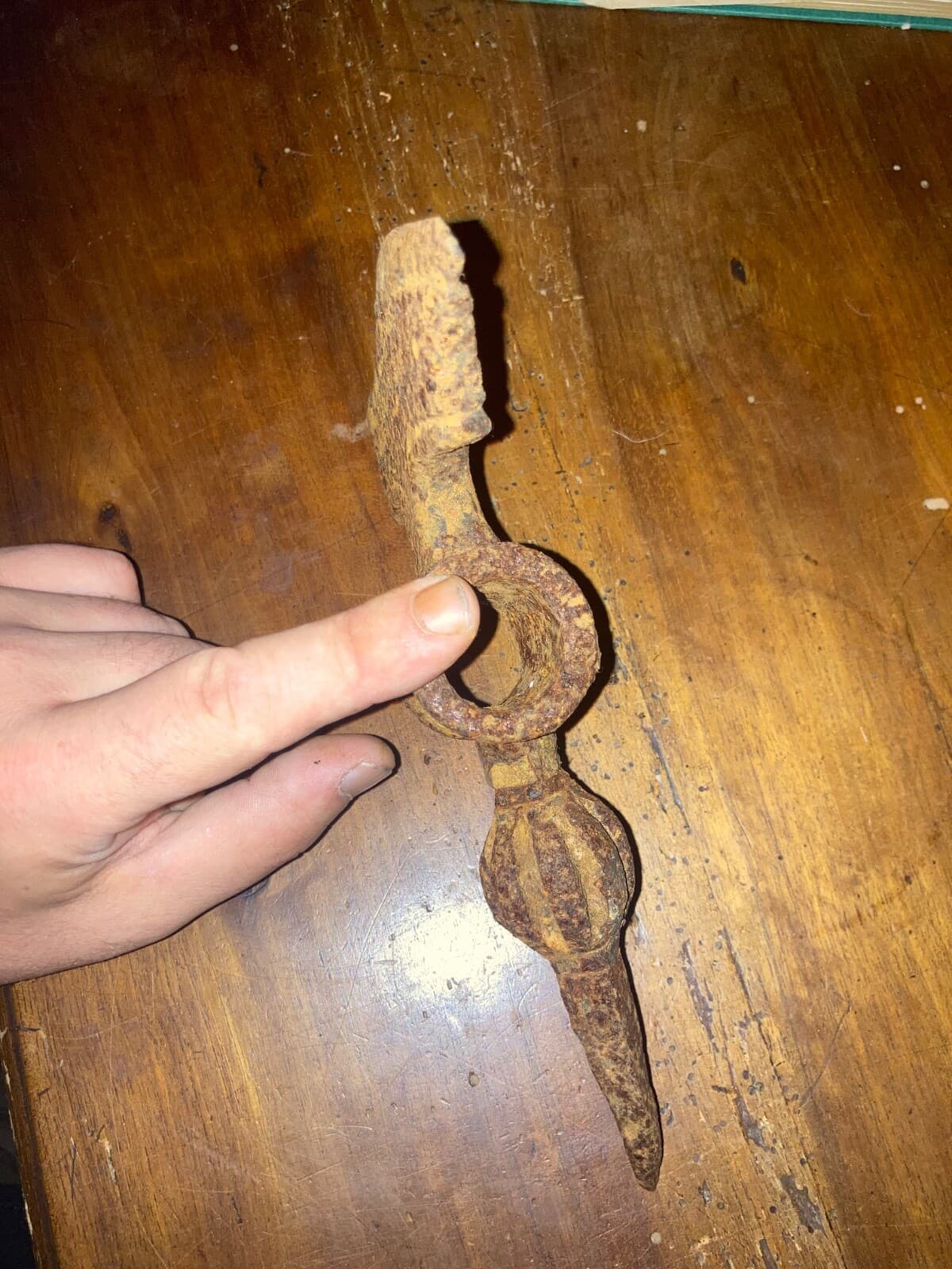 antique nice heavy mace hammer medieval morgen star mace 6