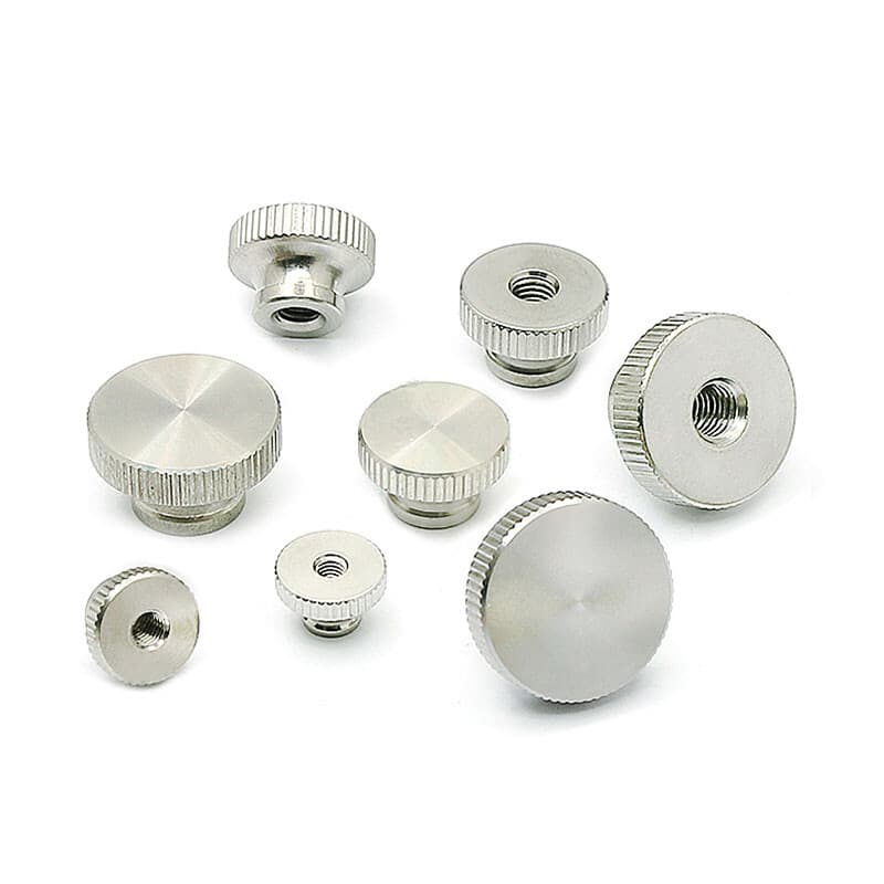 Knurled Nuts M2M3M4M5M6M8 Thumb Nuts Blind / Through Hole Step Knurled Nuts 2