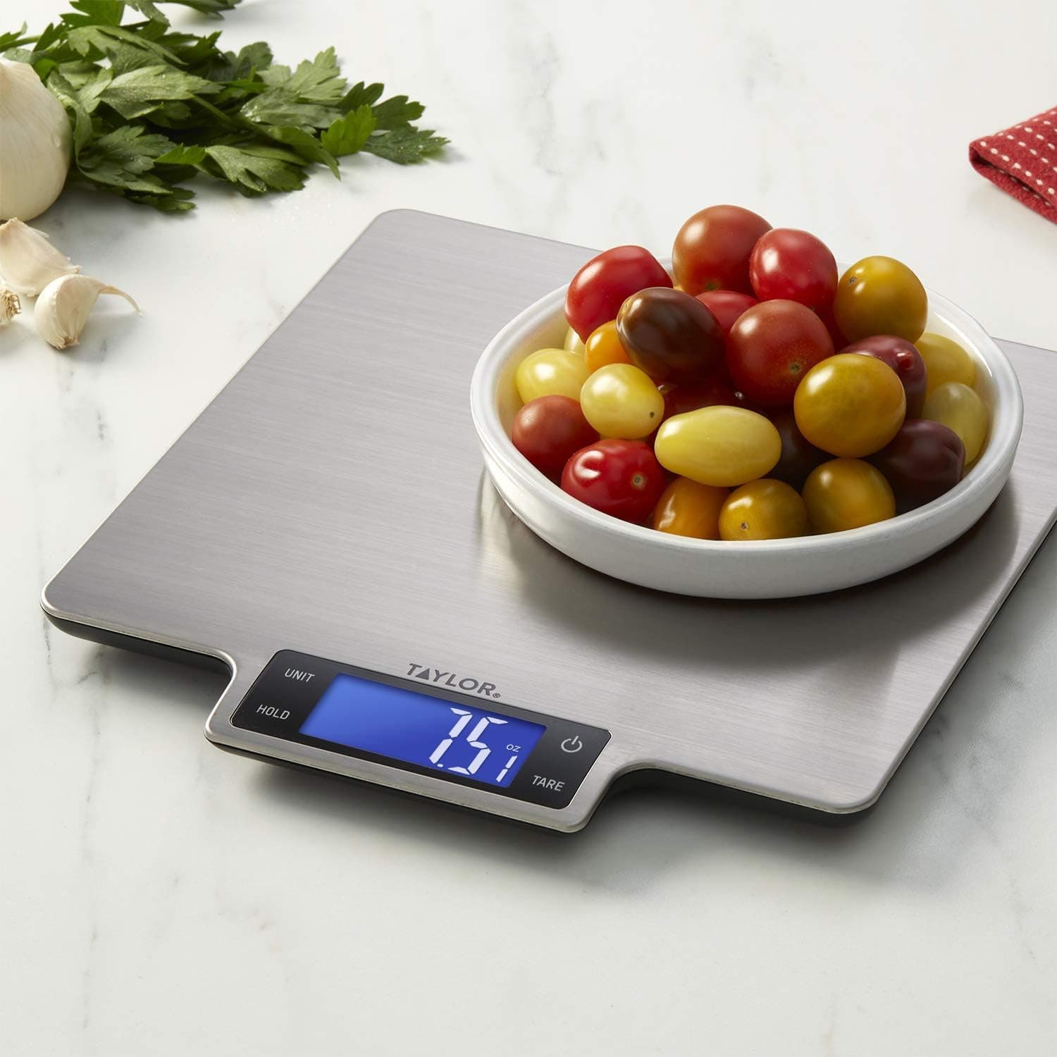 22Lb Ultra-Precise Digital Stainless Steel Household Kitchen Scale, One, Silver 2