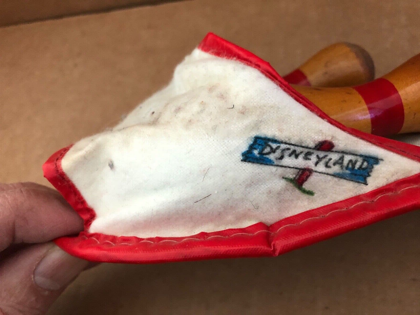 Vintage DISNEYLAND Childs Slippers Walt Disney 3