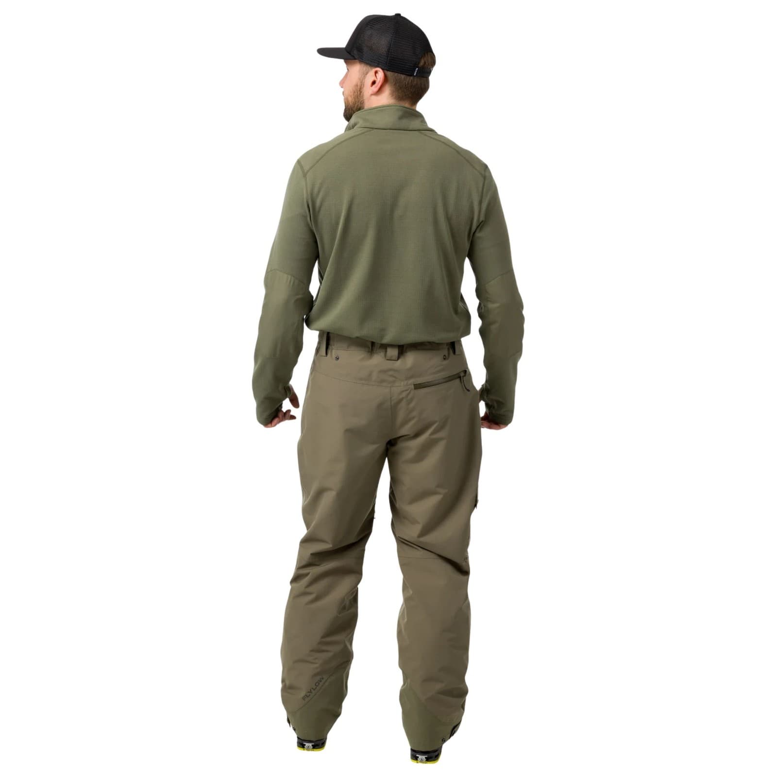 Flylow Snowman Insulated Men's Snow Pants, Leaf, X-Large 4