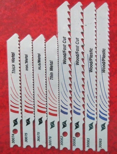 Vermont American 30086 Bi-Metal U-Shank Jig Saw Blade Set 8-Piece 2