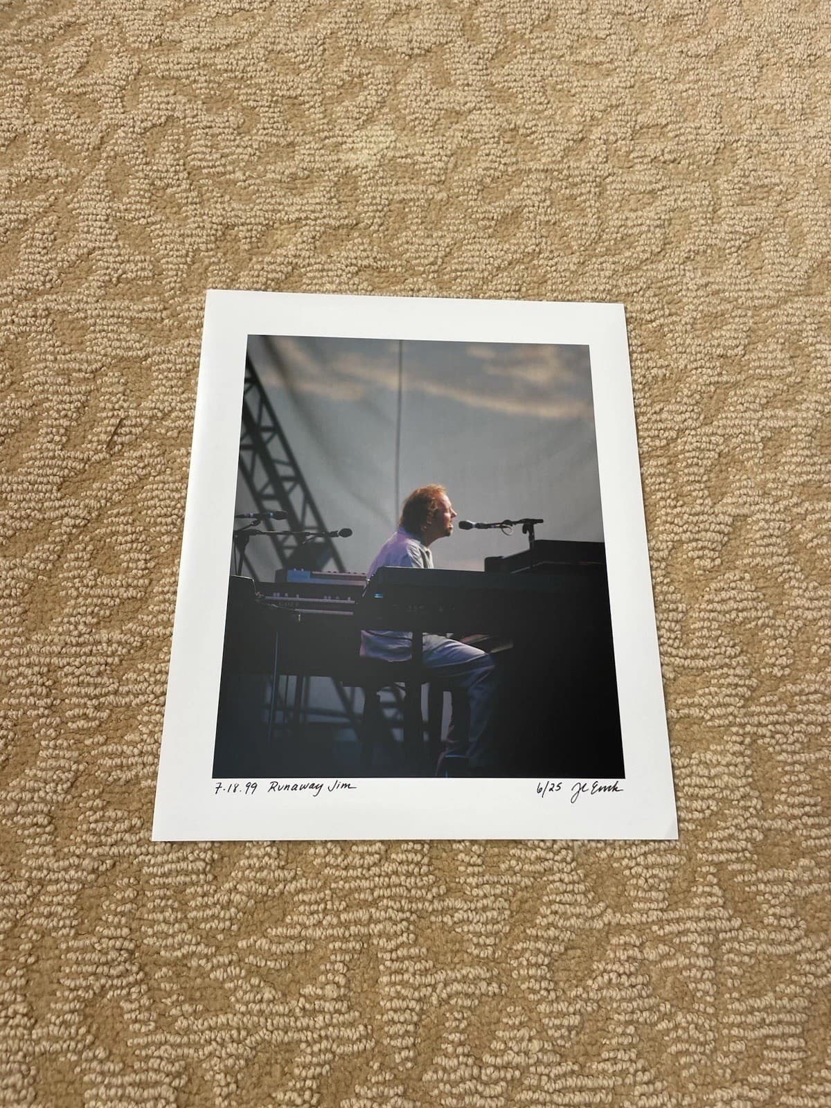 Phish Oswego New York 7/18/99 Photograph Print Danny Clinch Jim Pollock 2