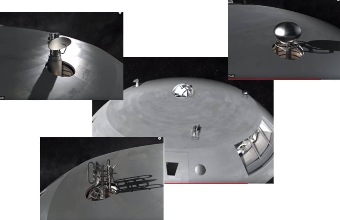 Lost in Space Navigational Parts for the Polar Lights 12" Jupiter 2 model kit 2