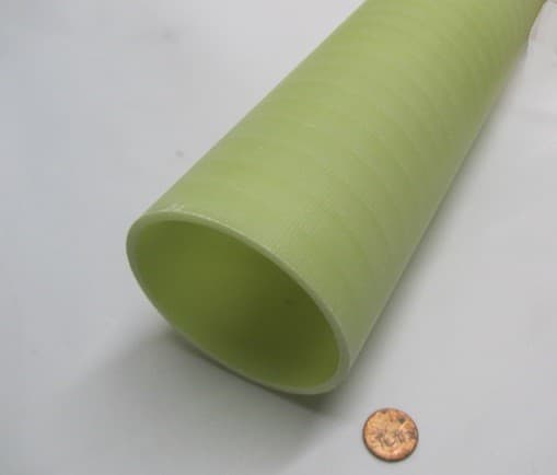 Phenolic G10FR4 Tube 3.094" OD x 2.844" ID x 1/8" Wall x 36" 4