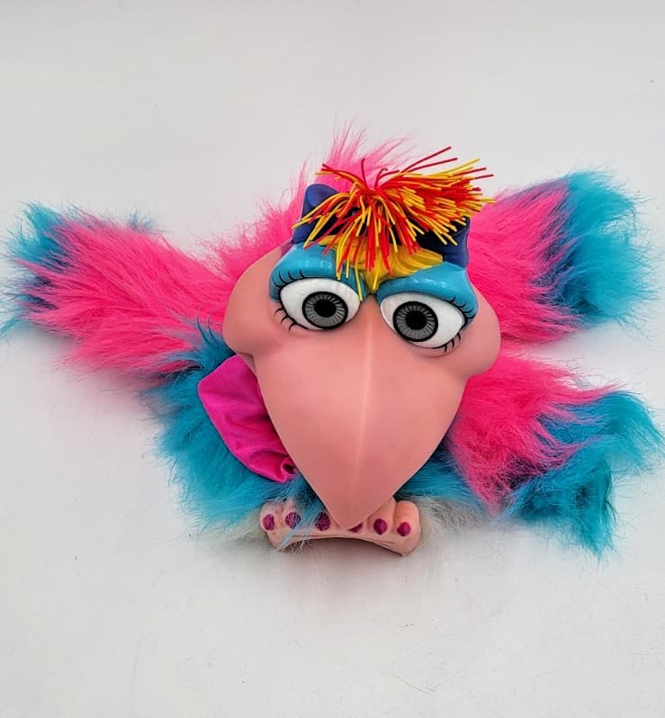 Vintage Axtell Expressions The Burds Bird Puppet Tina Talkatoo RARE HTF 1990s 2