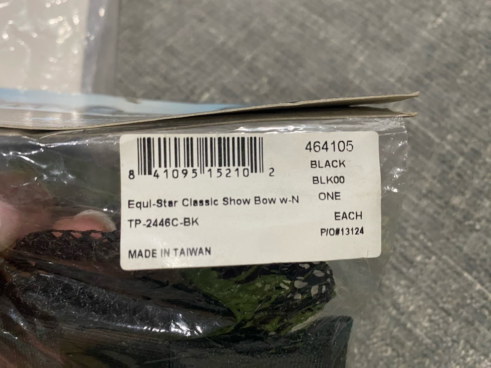 NIP Lot Of 2 Show Bows Black Hair Net Dressage 4H Hunter 4